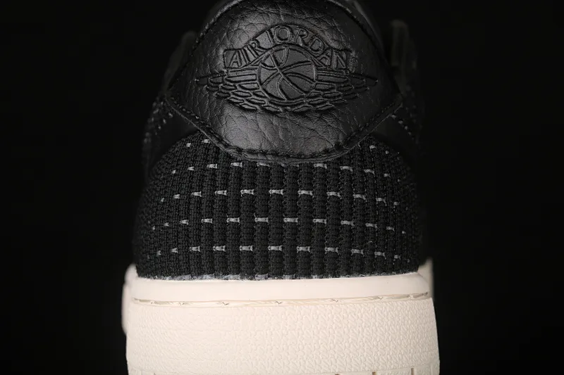 All categories Air Jordan Jordan series basketball shoes Air Jordan 1 Low Air Jordan 1 Low AJ1 Joe 1 knitted black low-top basketball shoes AH4506-010